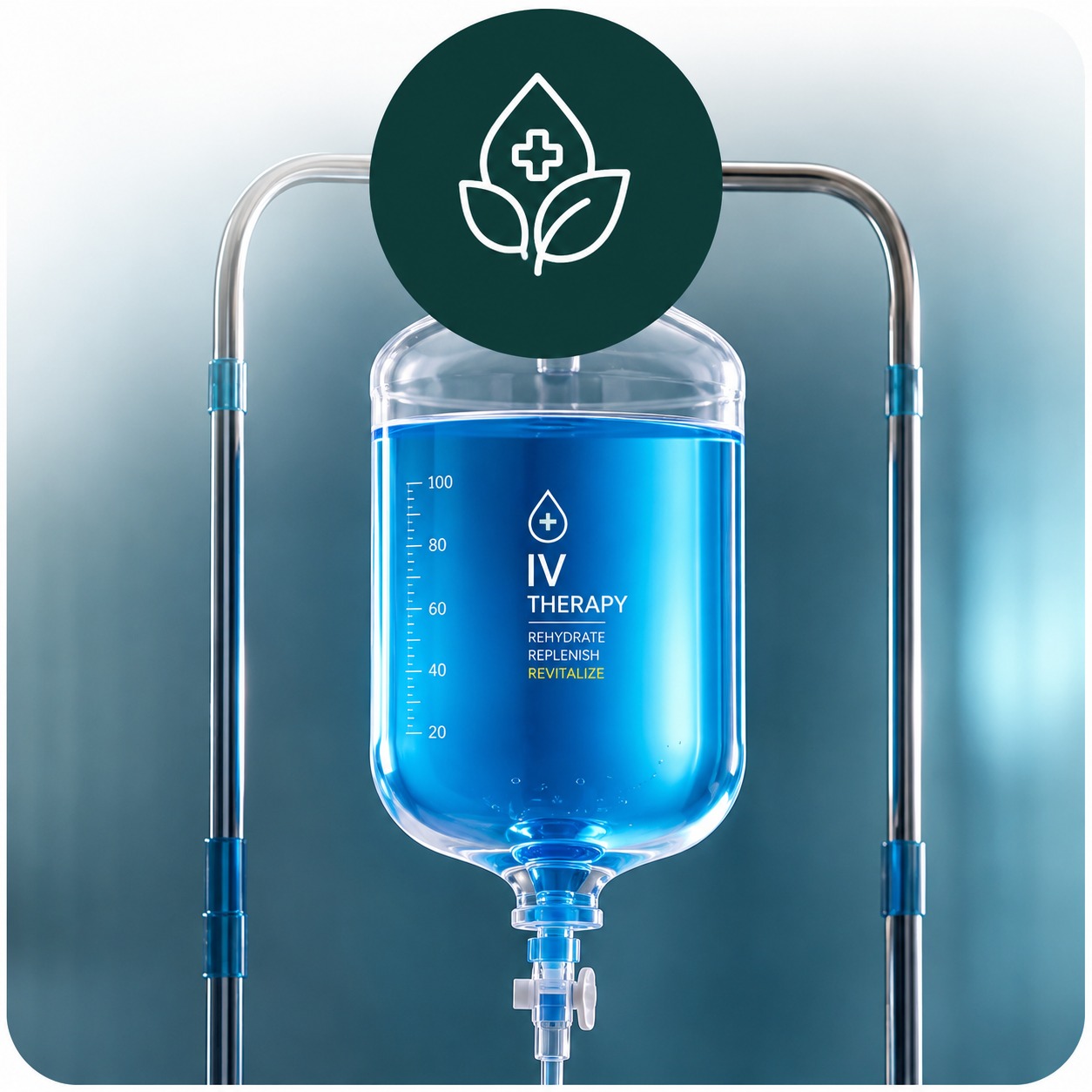 IV therapy treatment room