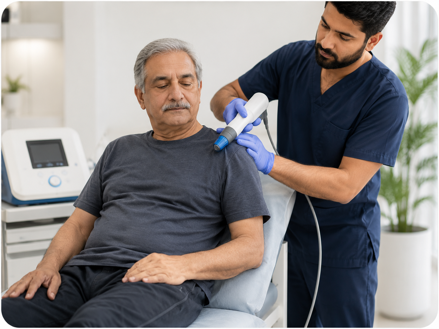 Hands-on pain management therapy